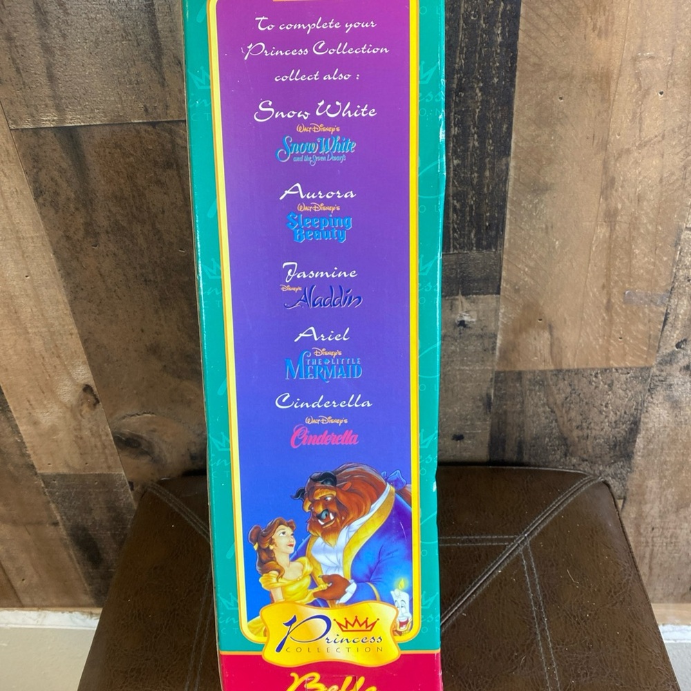 Disney Princess Belle Porcelain 16" vintage doll Limited Edition 1998 Sealed Box - Picture 5 of 13